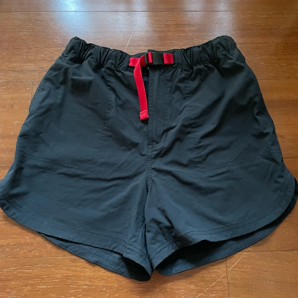 Topo Designs Black High Waist Women Shorts